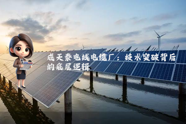 成天泰电线电缆厂:技术突破背后的底层逻辑