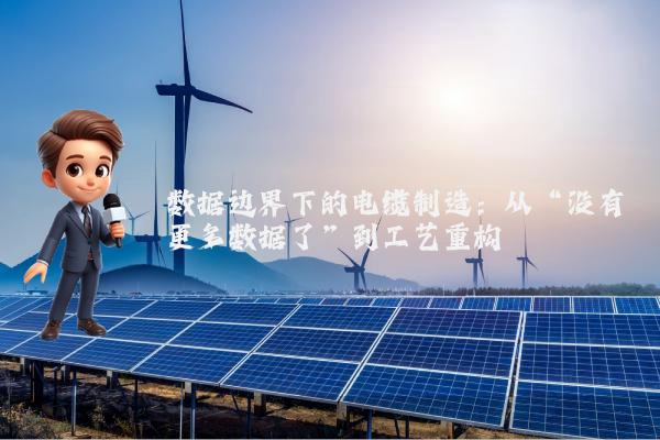 数据边界下的电缆制造：从“没有更多数据了”到工艺重构
