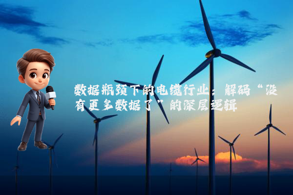 数据瓶颈下的电缆行业:解码“没有更多数据了”的深层逻辑