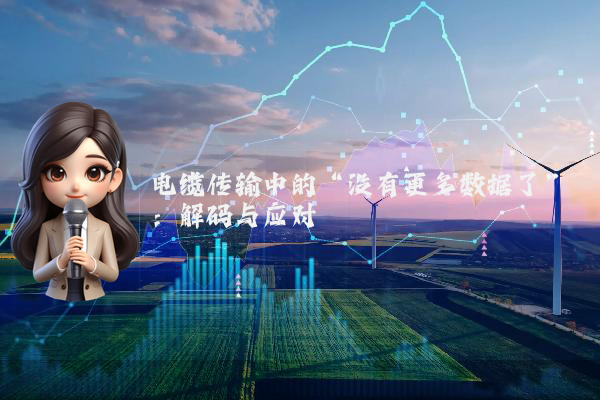 电缆传输中的“没有更多数据了”:解码与应对