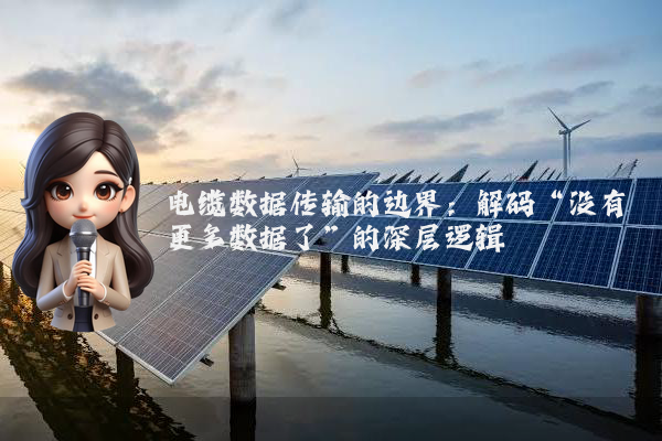 电缆数据传输的边界：解码“没有更多数据了”的深层逻辑