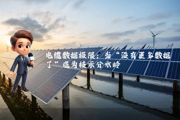 电缆数据极限:当“没有更多数据了”成为技术分水岭
