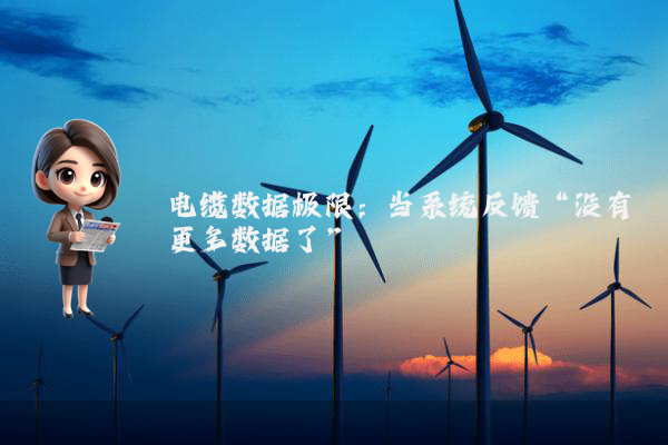 电缆数据极限:当系统反馈“没有更多数据了”