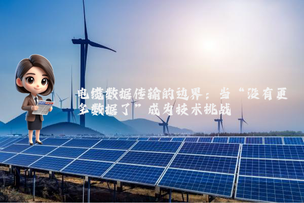 电缆数据传输的边界：当“没有更多数据了”成为技术挑战