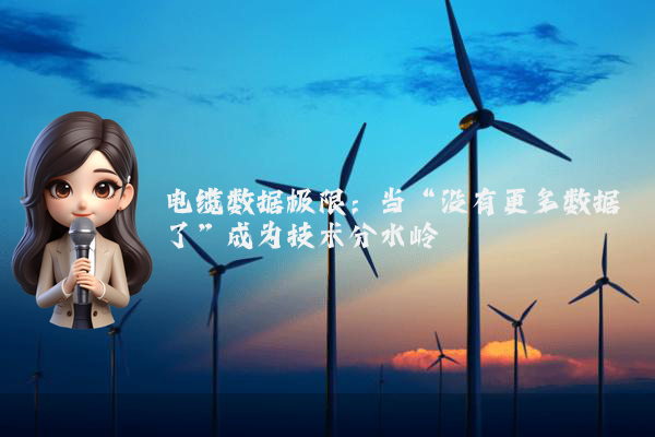 电缆数据极限：当“没有更多数据了”成为技术分水岭