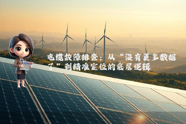 电缆故障排查:从“没有更多数据了”到精准定位的底层逻辑