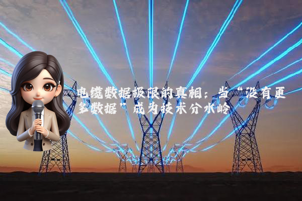 电缆数据极限的真相：当“没有更多数据”成为技术分水岭