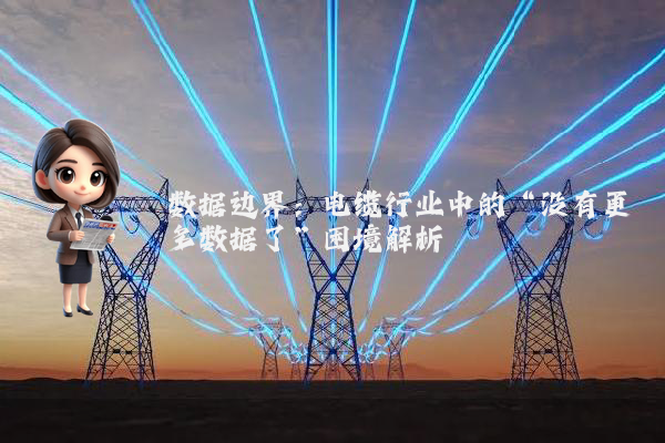 数据边界：电缆行业中的“没有更多数据了”困境解析