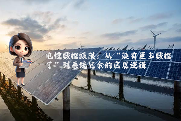电缆数据极限：从“没有更多数据了”到系统冗余的底层逻辑